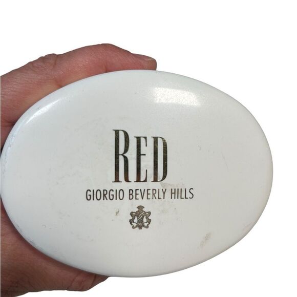 Vintage Beverly Hills, red, perfumed, dusting powder‎ - Picture 2 of 4